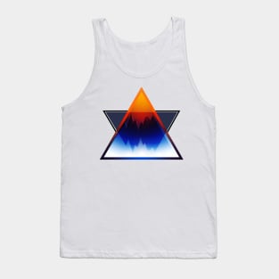 Sunset Mountain Iceberg Emblem Tank Top